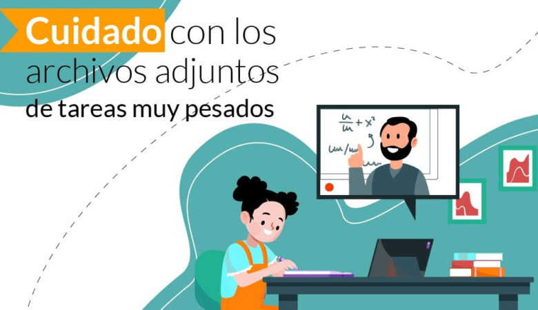 Cuidado con las tareas y archivos adjuntos muy pesados en Moodle