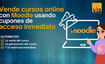 Vende cursos online con Moodle usando cupones de acceso inmediato