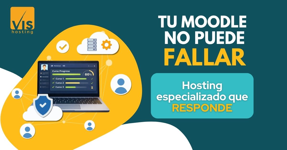 Optimiza tu aula virtual con Hosting Moodle de alta concurrencia. Soporte experto para colegios y universidades en Perú, México, Colombia y España.