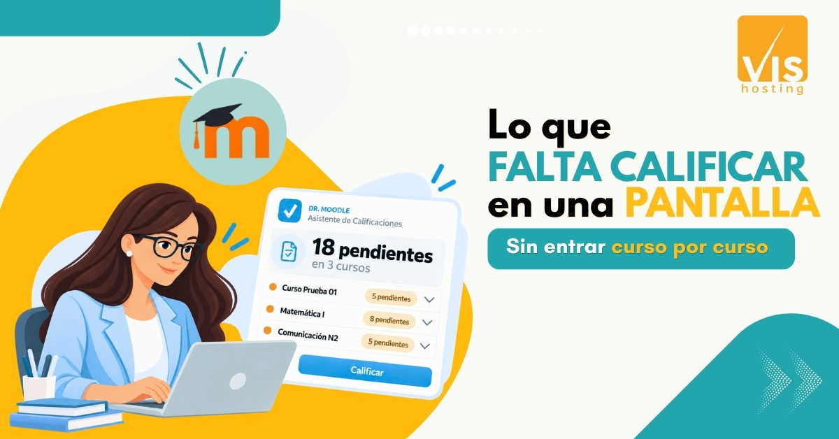 Tareas pendientes de calificar en Moodle: cómo saber qué falta